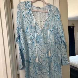 Charlie Holiday coco tunic NWT Large
